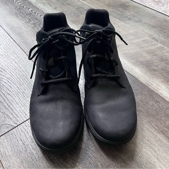 Caterpillar Men’s Leather Chukka Boots Black Size 12 Cat Shoes main image 6
